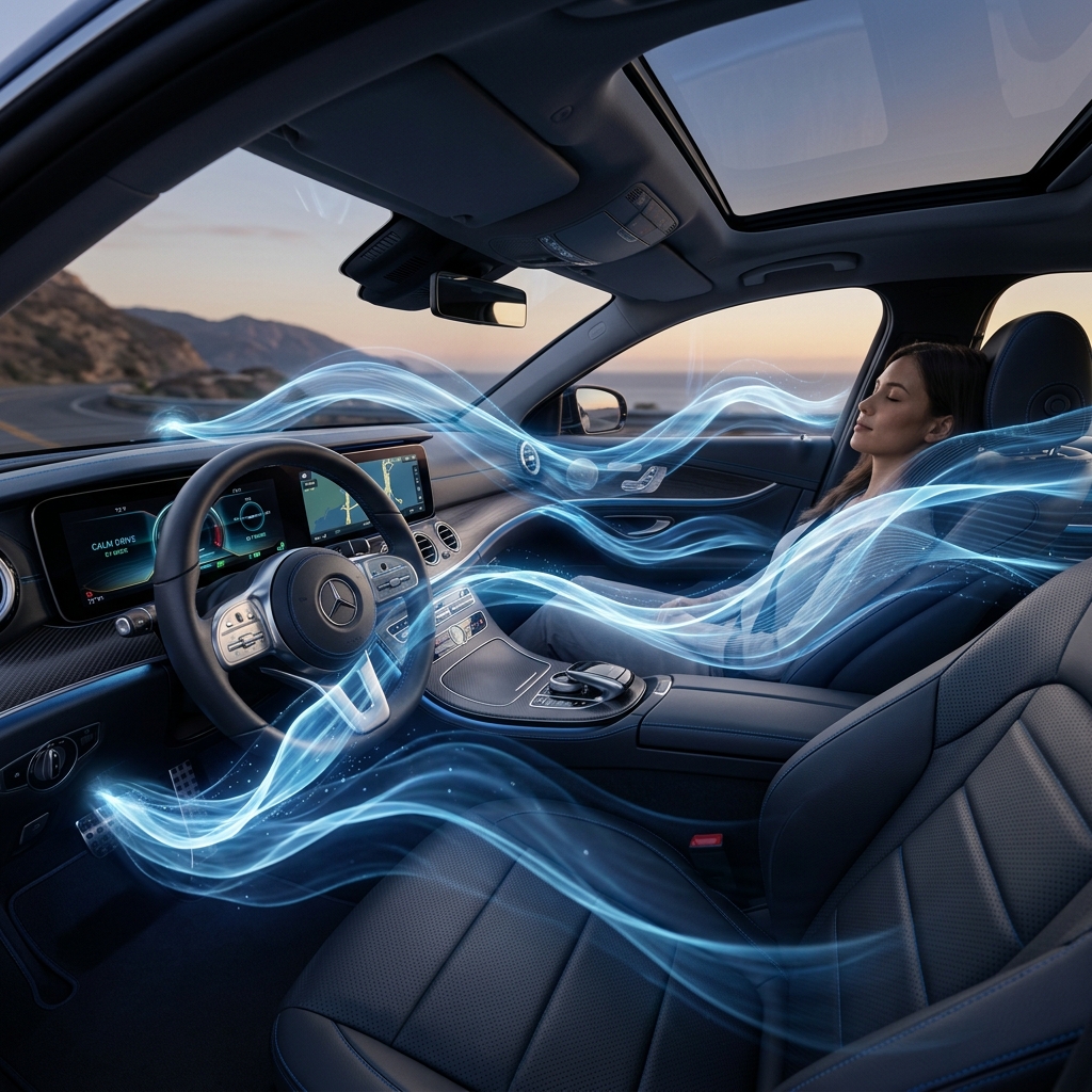 Vehicle Cabin Relaxation energy waves during daily commute