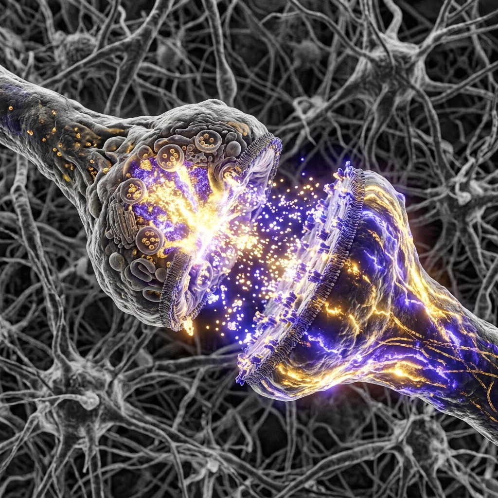 Active Synaptic Connections in the brain during meditation