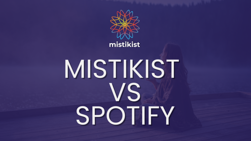 Mistikist differs from Spotify with its lossless codec.