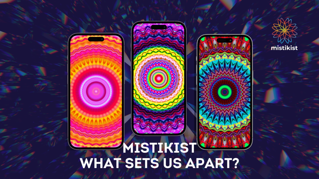 What sets Mistikist Apart? Mistikist differs from other platforms and apps via its unpredictibility engine, lossless codec and full length sinus waves.